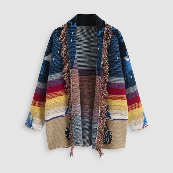 Cider Sweaters Cider Romantic Night Southwest Desert Boho Coyote